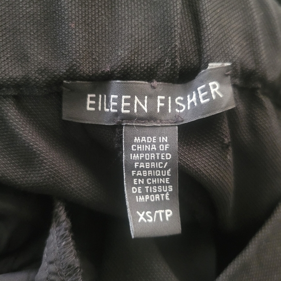 Eileen Fisher wide leg high rise cropped pants size xs/tp - Picture 9 of 13